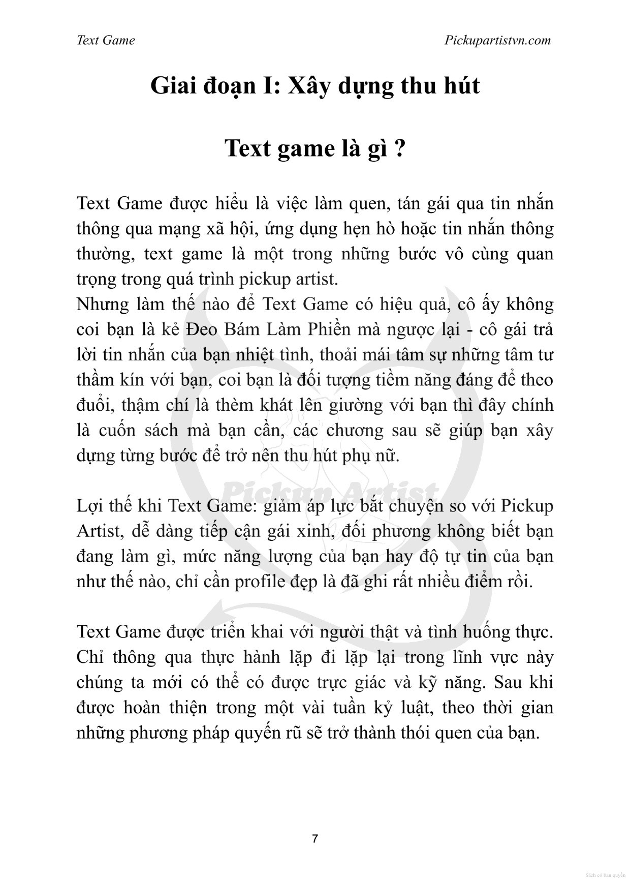 nhắn tin tán gái
