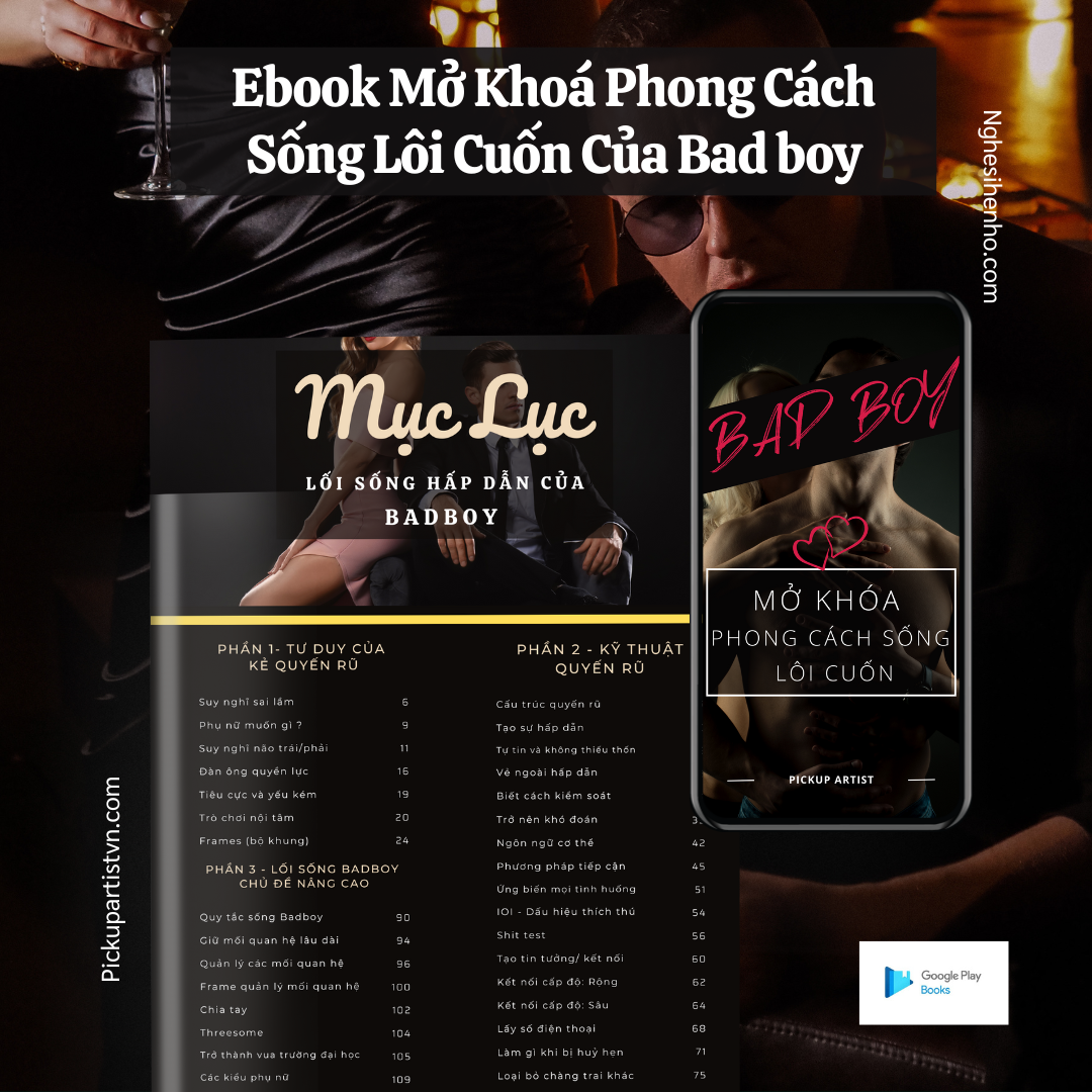 badboy nghệ thuật tán gái