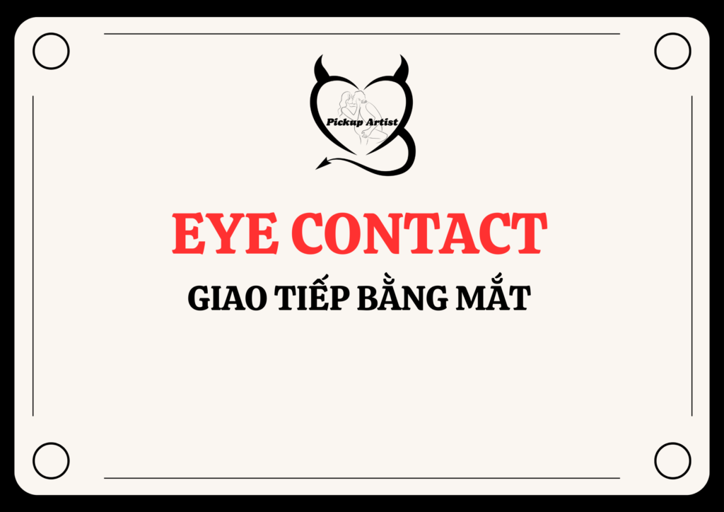 giao tiếp bằng mắt